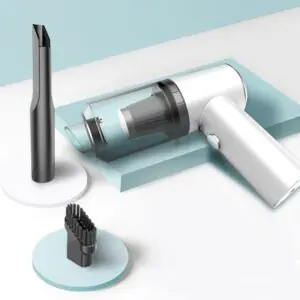 Portable handheld vacuum cleaner for small dry cleaning jobs