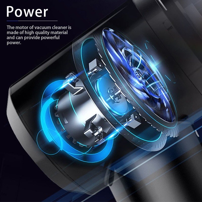Wireless Car Vacuum Cleaner Portable Handheld High-power Vacuum Cleaner For Car Home Office Keyboard Cleaning - Image 3