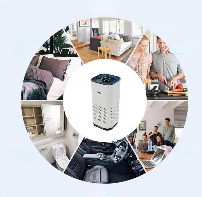 Portable Car Air Purifier & Negative Ion Air Freshener - Image 2