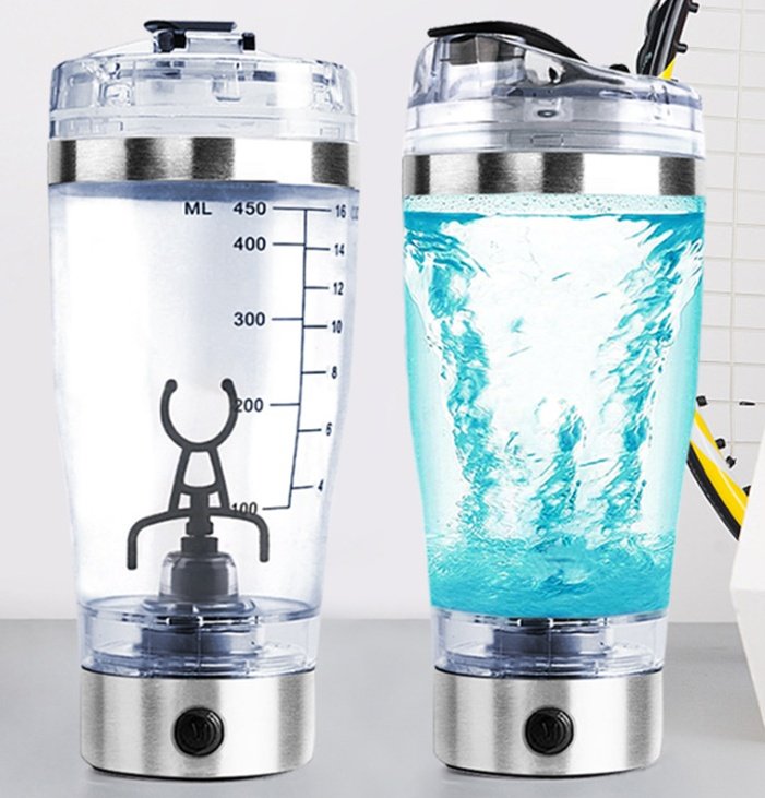 USB Rechargeable Electric Protein Shaker Bottle - Image 7