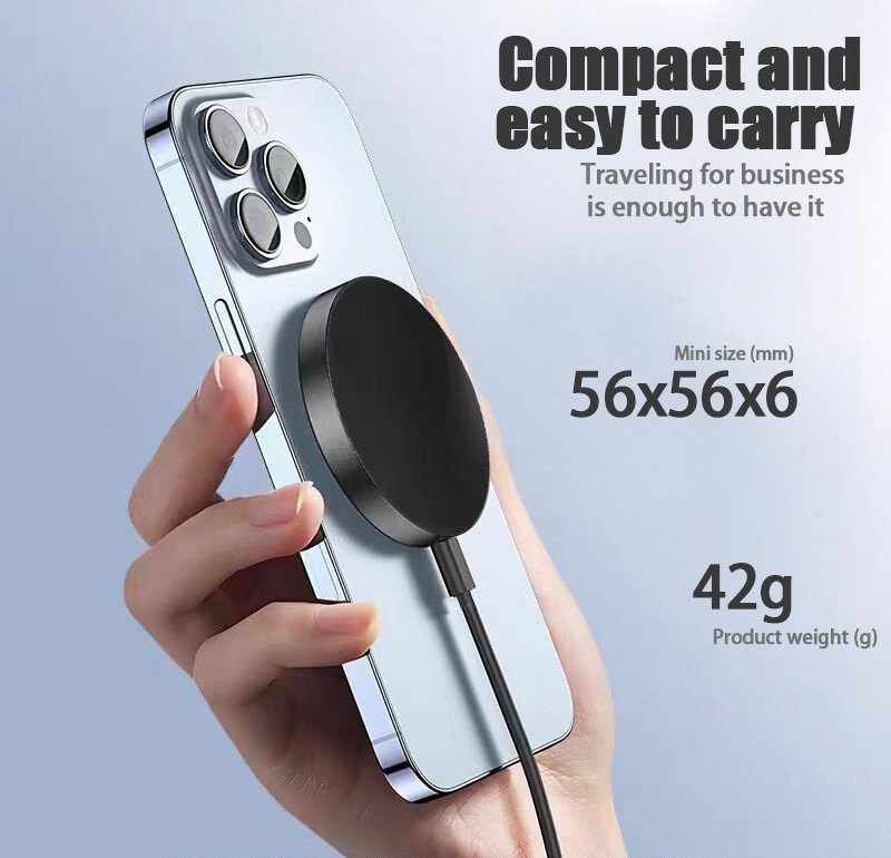 15W Magnetic Wireless Charger for iPhone - Image 2