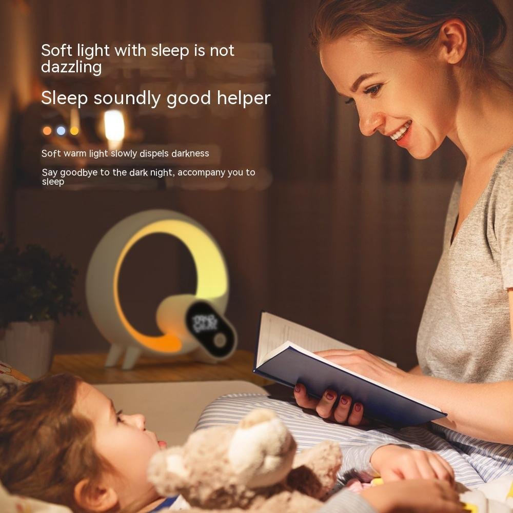 Smart Sunrise Alarm Clock with Bluetooth Speaker & RGB Light - Image 3
