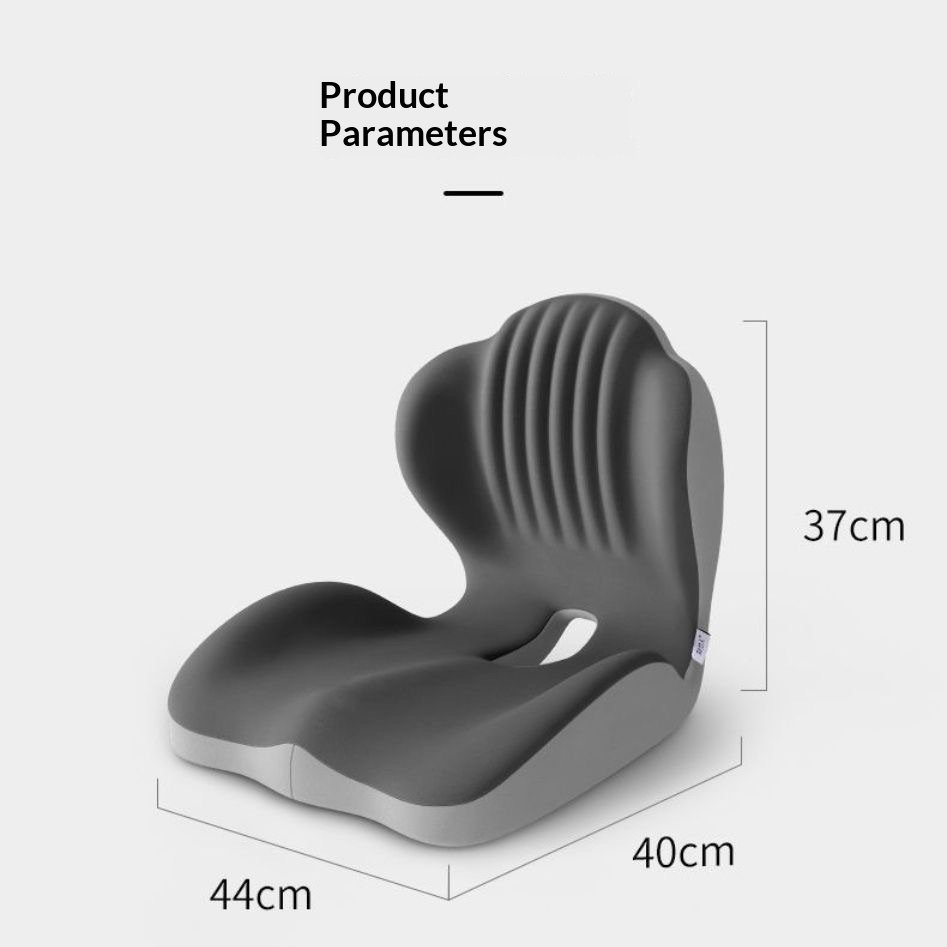 Ergonomic Lumbar Support Seat Cushion - Posture Correcting Memory Foam Chair Pad for Students Office Home Use - Image 3