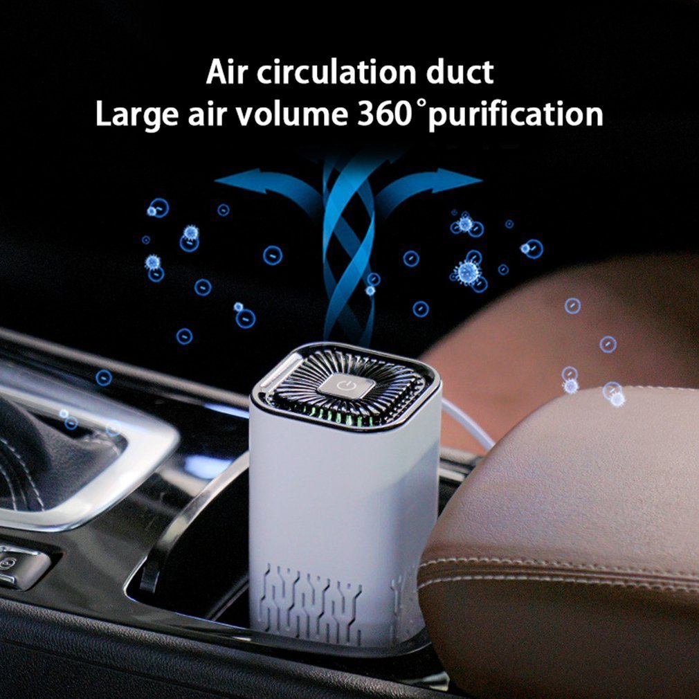 Portable Car Air Purifier & Negative Ion Air Freshener - Image 6