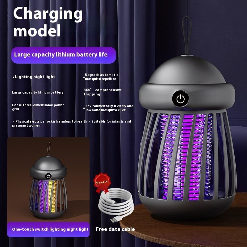 Rechargeable Electric Mosquito Killer Lamp & Insect Trap - Image 8