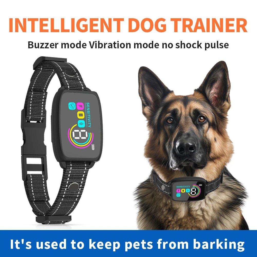 Anti Barking Dog Collar – Smart Rechargeable Bark Stopper