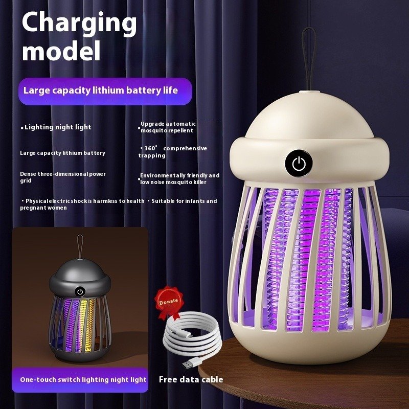 Rechargeable Electric Mosquito Killer Lamp & Insect Trap - Image 6