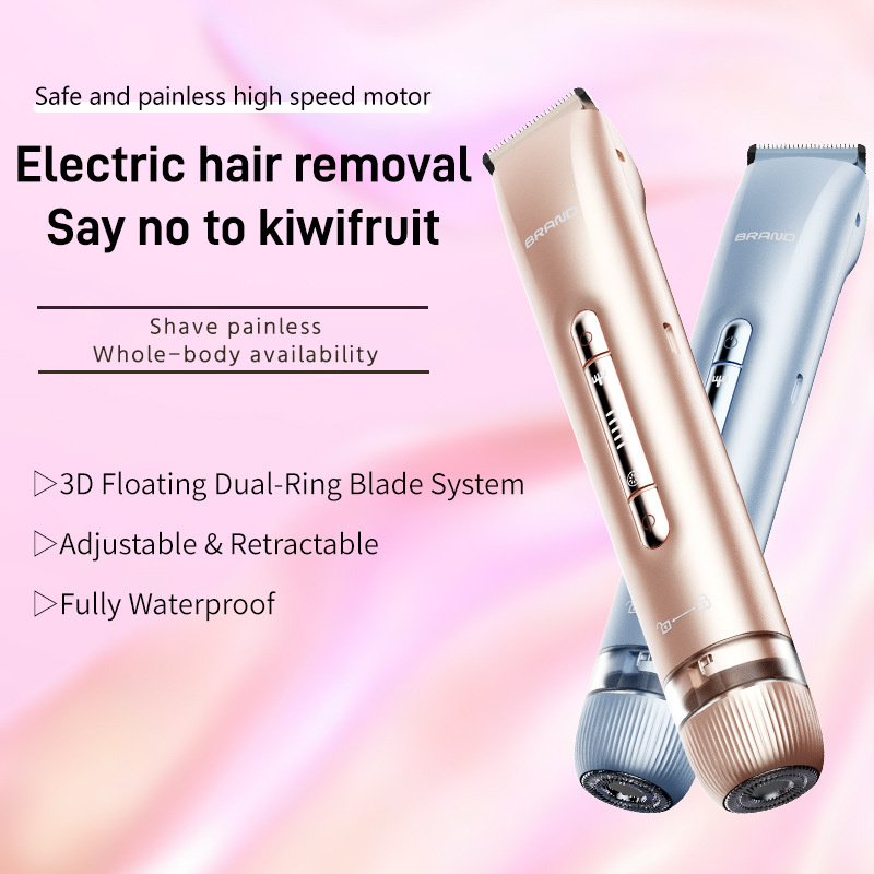 2-in-1 USB Rechargeable Women’s Electric Shaver & Body Trimmer - Image 6