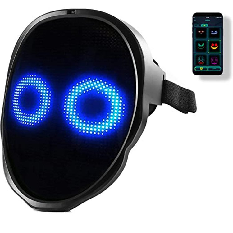 Full Color LED Face Changing Mask for Halloween & Parties - Image 6