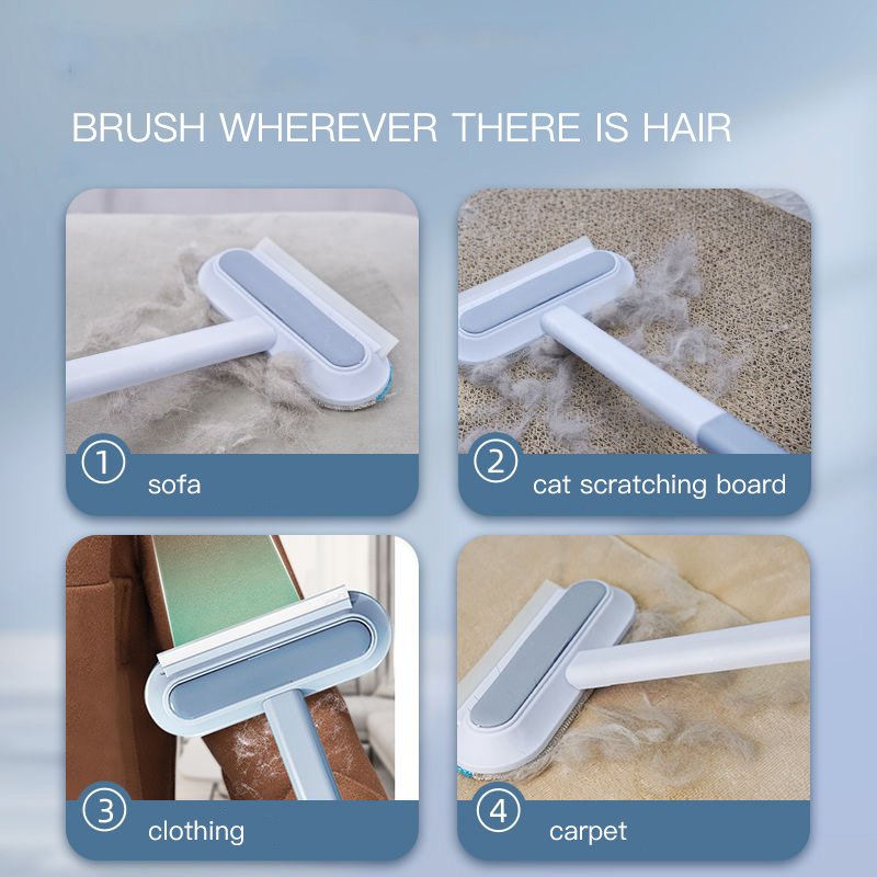 4-in-1 Pet Hair Remover & Multi-Surface Cleaning Brush - Image 5