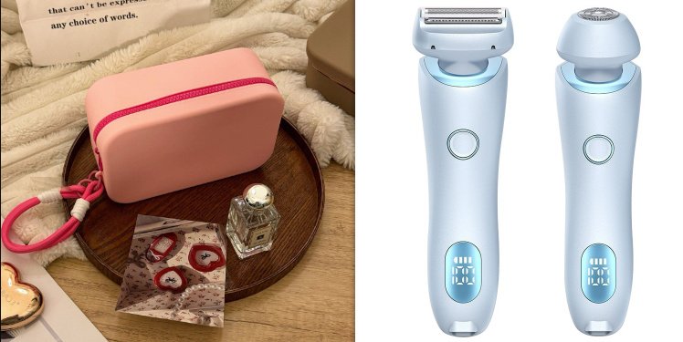 2-in-1 USB Rechargeable Women’s Electric Shaver & Body Trimmer - Image 5