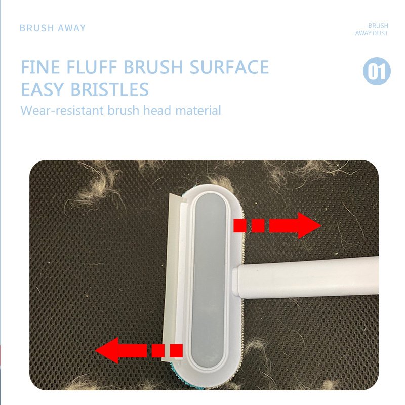 4-in-1 Pet Hair Remover & Multi-Surface Cleaning Brush - Image 7