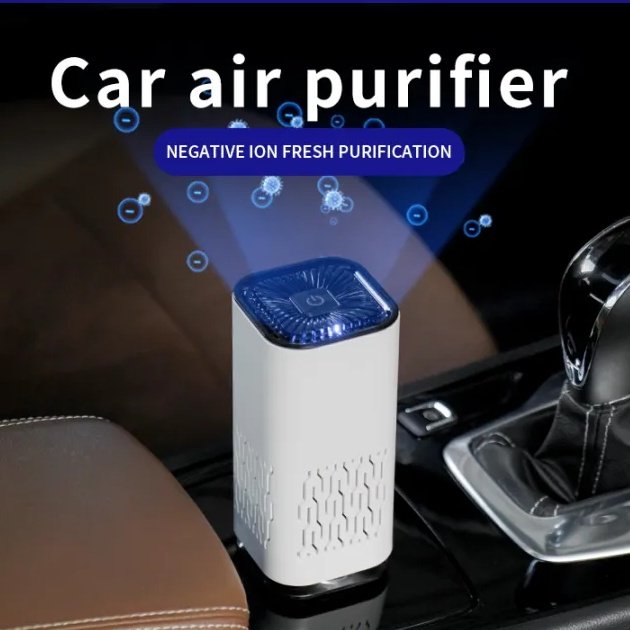Portable Car Air Purifier & Negative Ion Air Freshener - Image 5