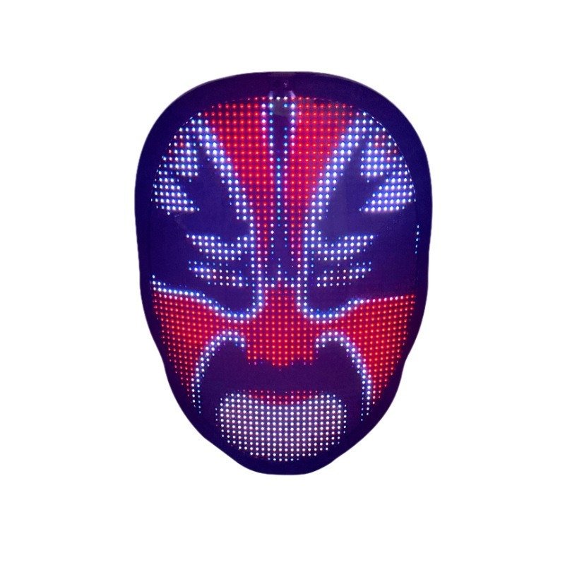 Full Color LED Face Changing Mask for Halloween & Parties - Image 5