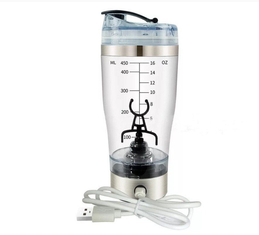 USB Rechargeable Electric Protein Shaker Bottle - Image 2