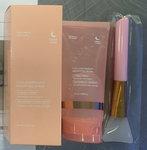 Collagen Night Wrapping Mask 75ml for Hydrating Skin Care - Image 4