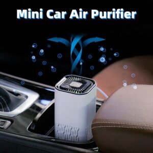 Portable Car Air Purifier & Negative Ion Air Freshener