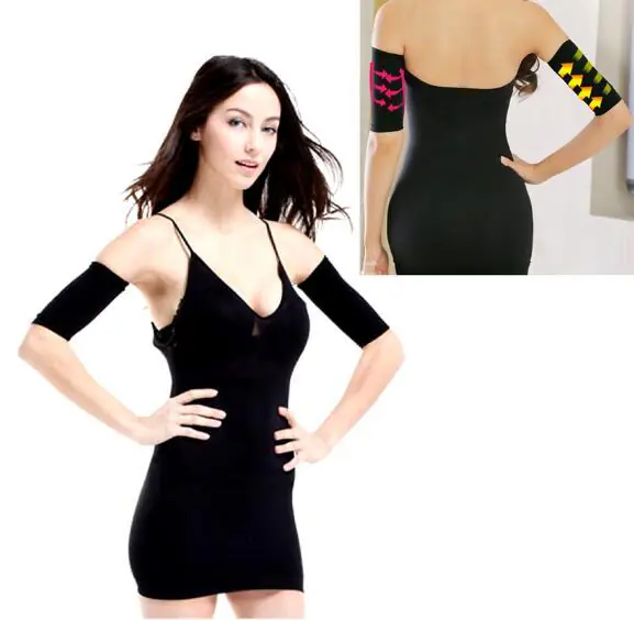 Upper arm shaping compression sleeve design