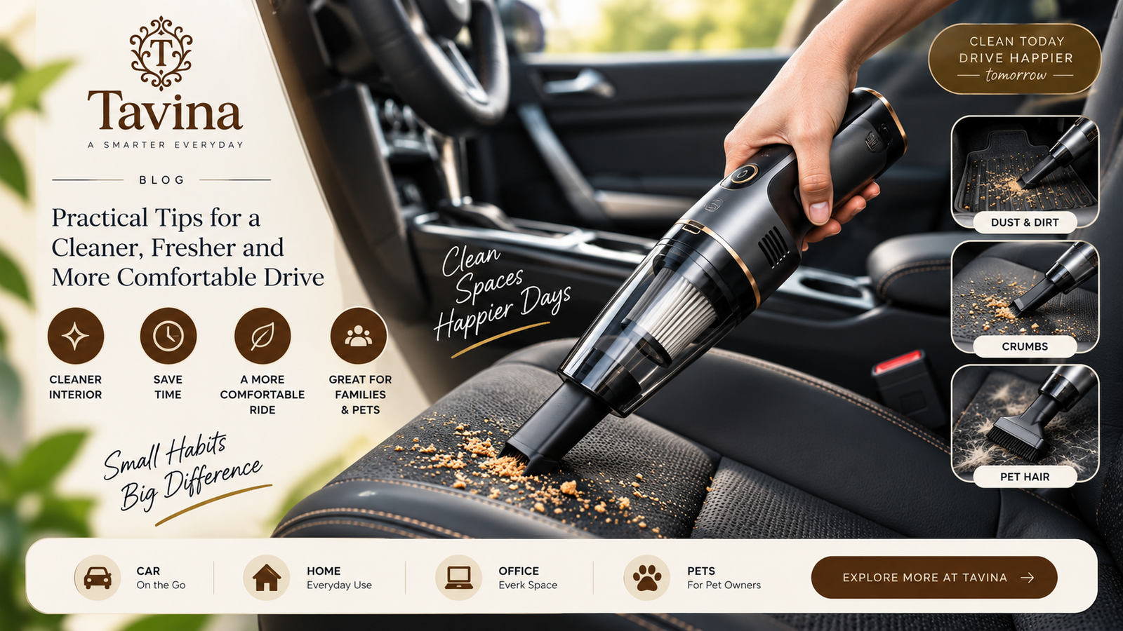 Wireless Car Vacuum Cleaner